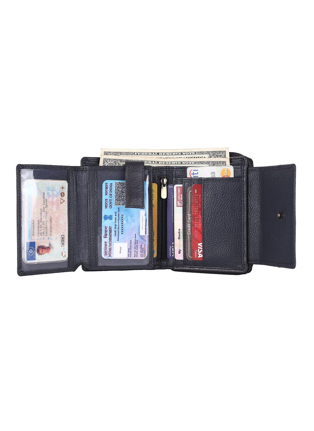 buy-hammonds-flycatcher-wallet-for-women-leather-ladies-wallet-grey-14-card-slots-rfid-protection-3-id-card-slots-women-s-wallet-button-closure-hand-wallet-daily-use-money-purse-tb2m_qb2