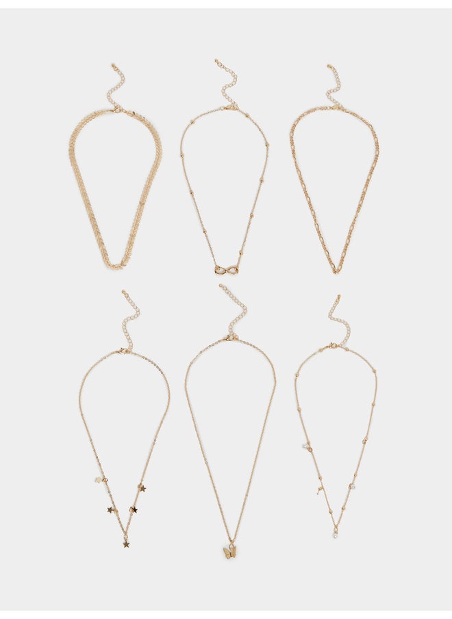 buy-styli-styli-set-of-6-assorted-butterfly-drop-necklace_r6s