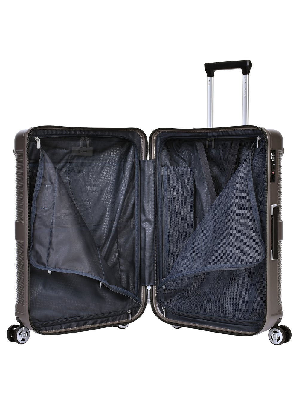 buy-eminent-hard-case-travel-bag-cabin-luggage-trolley-polycarbonate-lightweight-suitcase-4-quiet-double-spinner-wheels-with-tsa-lock-kj97-gold-grey_pl5