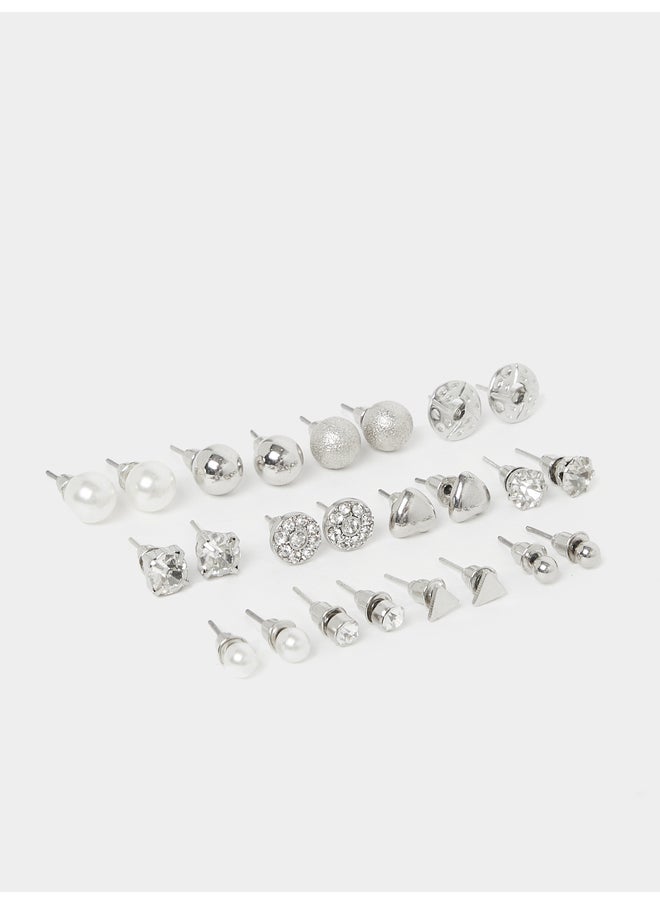 buy-styli-styli-set-of-12-embellished-stud-earrings_x57