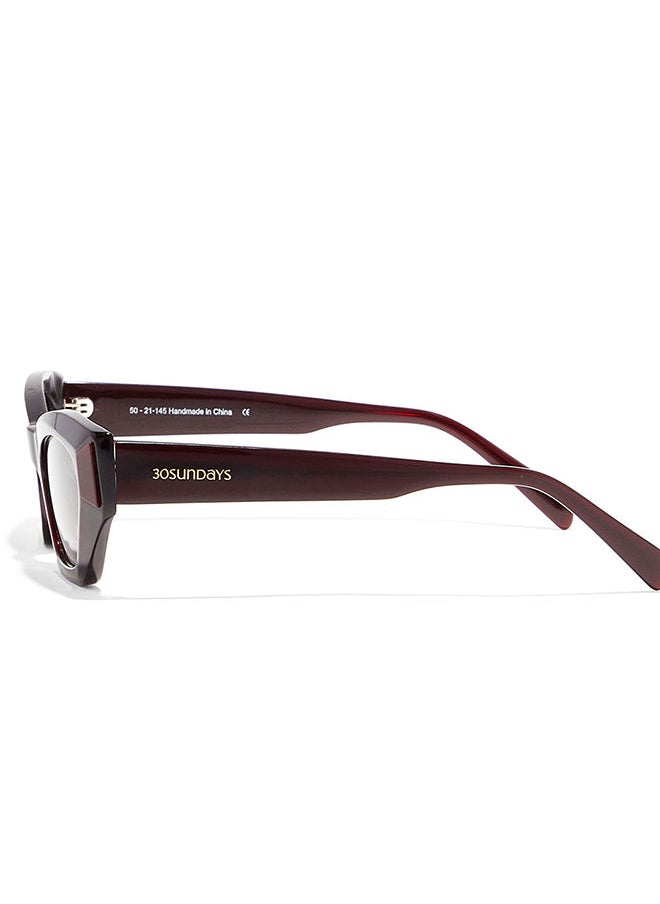 buy-30sundays-30sundays-falera-women-s-cat-eye-sunglasses-red-brown_9c2