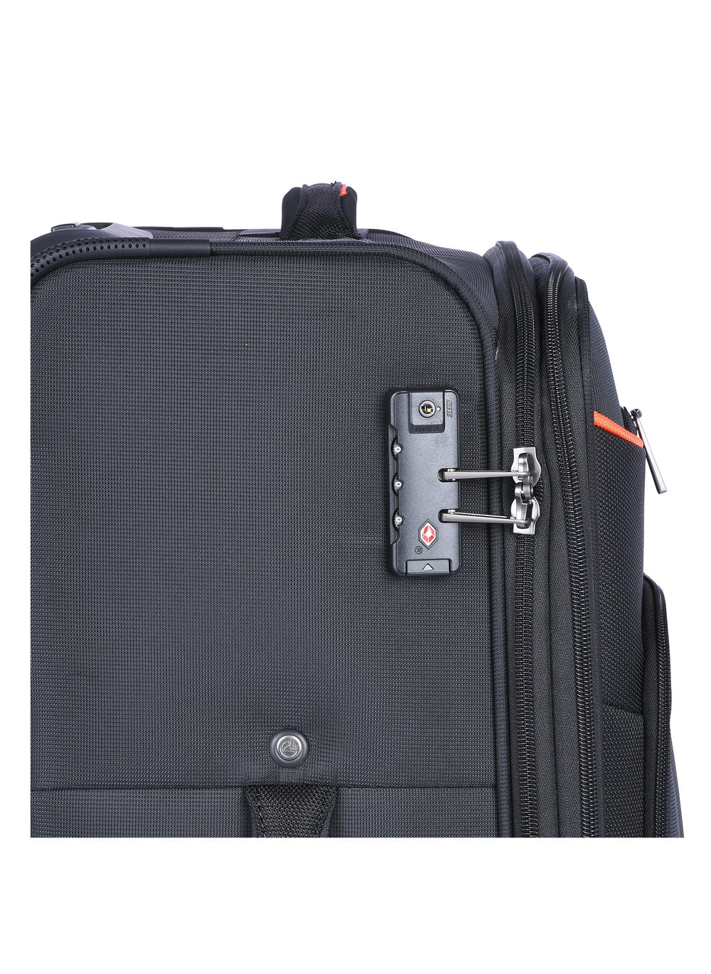 buy-eminent-unisex-soft-travel-bag-cabin-luggage-trolley-polyester-lightweight-expandable-4-double-spinner-wheeled-suitcase-with-3-digit-tsa-lock-e788-black_i76