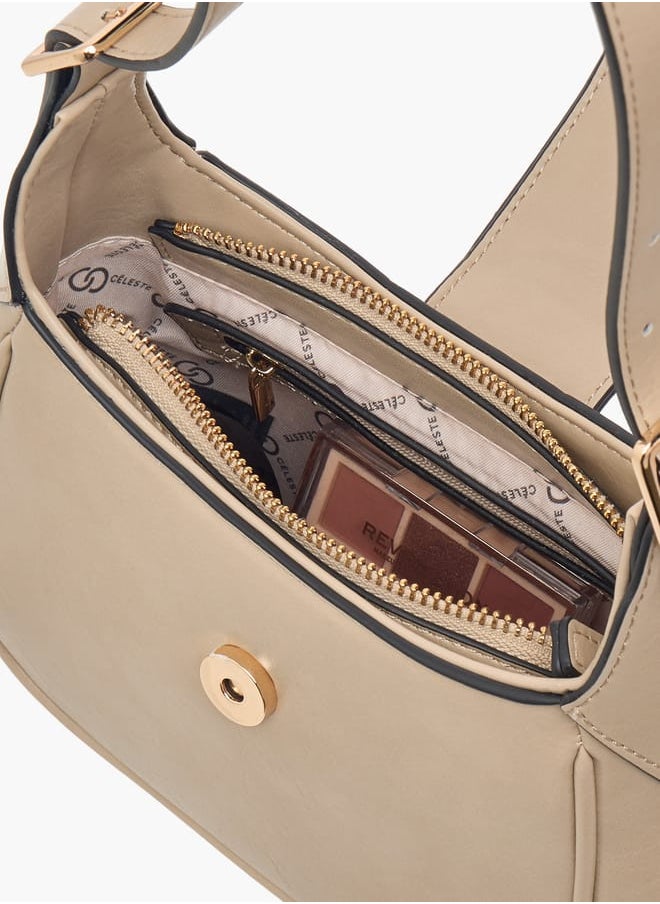 buy-celeste-women-logo-accent-shoulder-bag-with-zip-closure_k4l