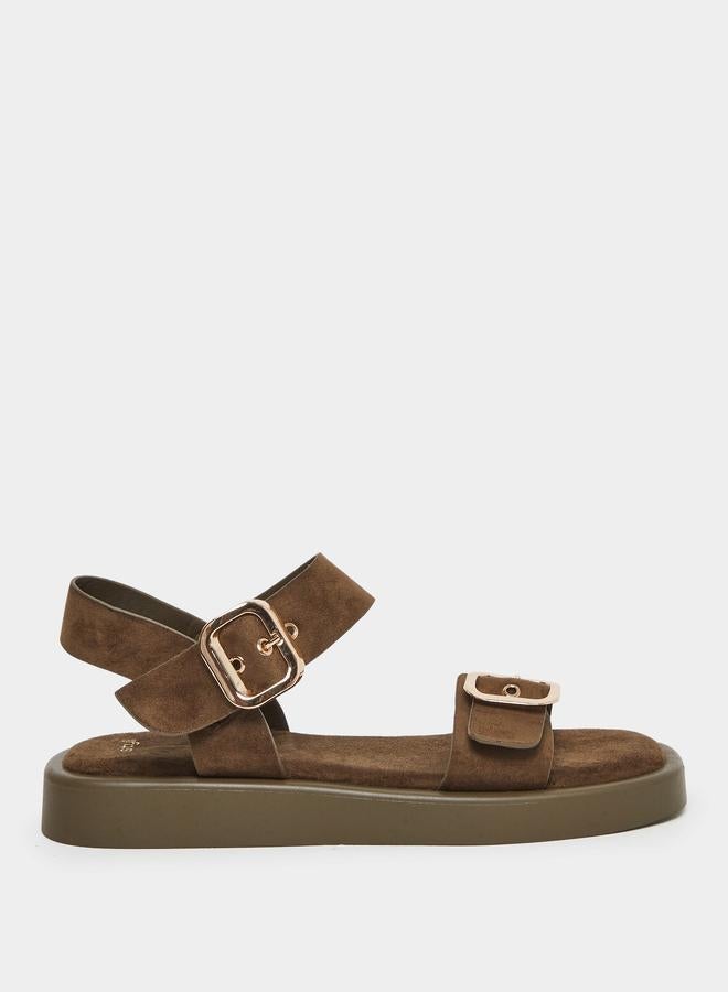 buy-styli-styli-brown-suede-flat-sandals_0ne