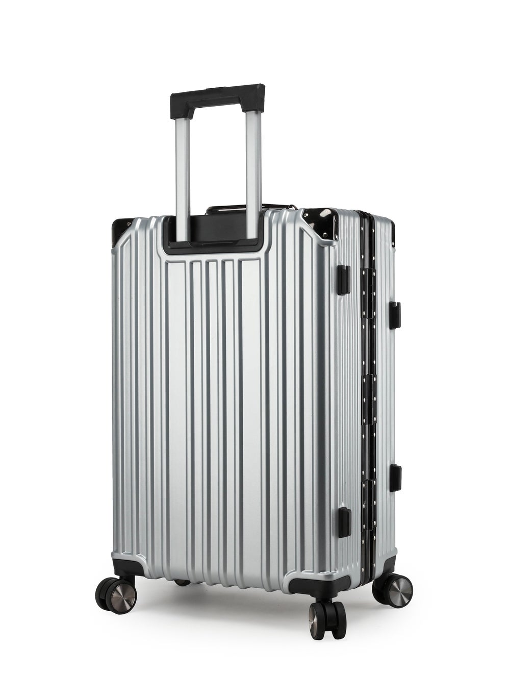 buy-cabinpro-lightweight-aluminum-frame-fashion-luggage-trolley-polycarbonate-hard-case-medium-checked-luggage-suitcase-with-4-quite-360-degree-double-spinner-wheels-cp001-silver_nv6