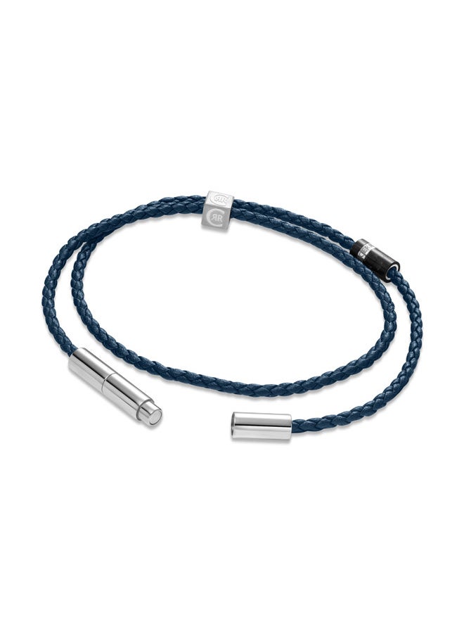 buy-cerruti-1881-massimo-stainless-steel-and-navy-leather-bracelet-for-men_rd6