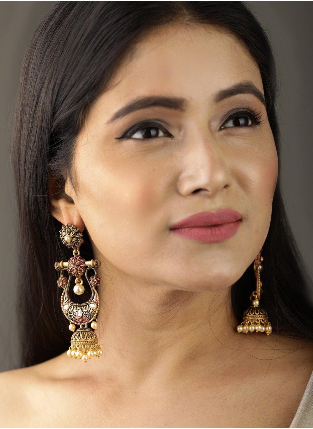 buy-priyaasi-pink-contemporary-jhumkas_cpi