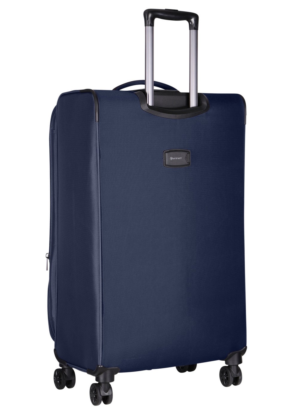 buy-eminent-expandable-luggage-trolley-bag-soft-suitcase-for-unisex-travel-polyester-shell-lightweight-with-tsa-lock-double-spinner-wheels-e777sz-large-checked-28-inch-navy-blue_chn