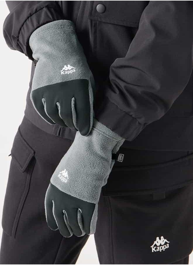 buy-kappa-kappa-textured-panelled-gloves-with-logo-detail_413