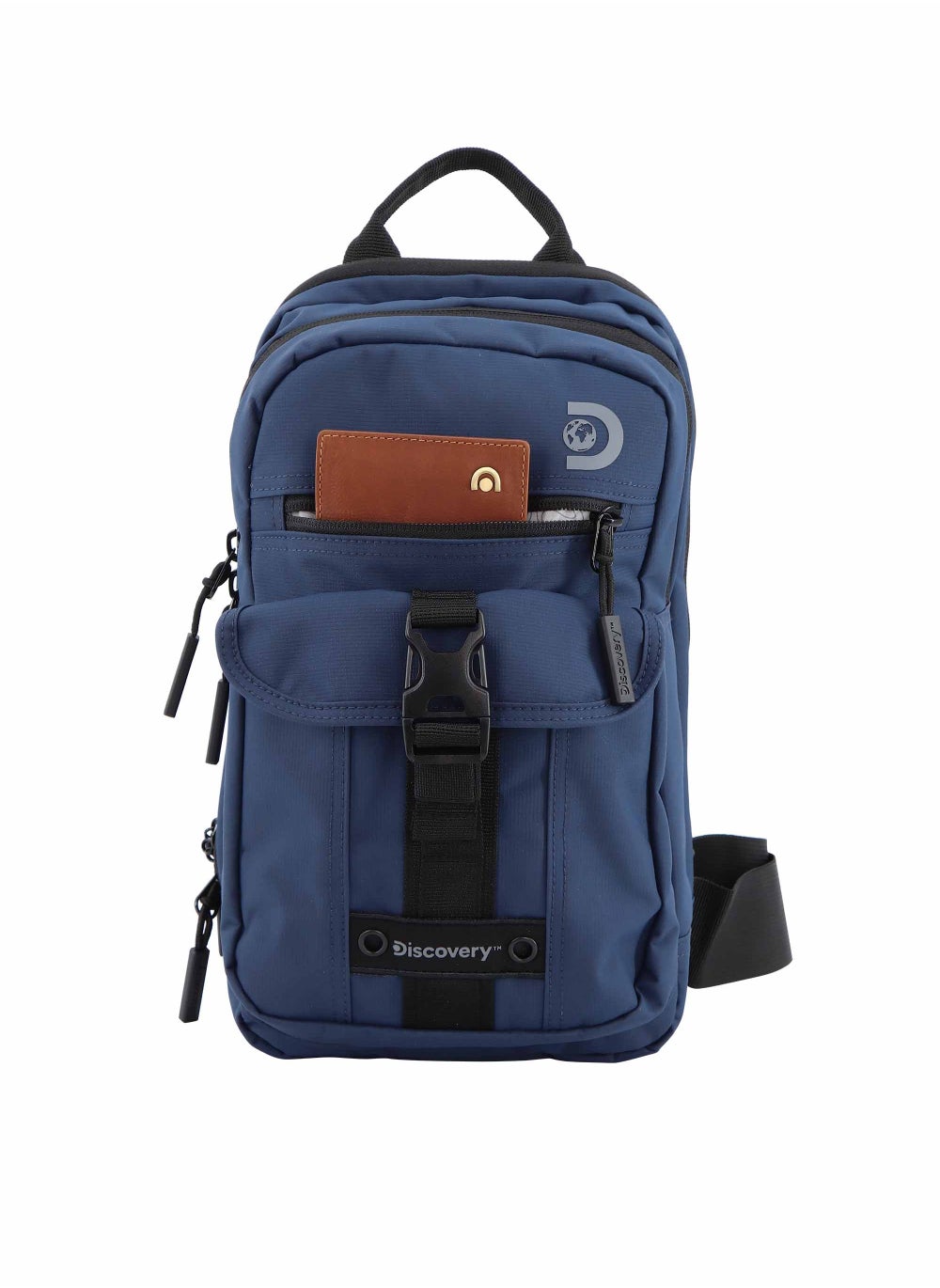 buy-discovery-discovery-shield-rpet-polyester-sling-cross-bag-blue-durable-lightweight-tablet-protective-outdoor-business-college-casual-cross-body-bag-with-multi-compartment-rfid-pocket_gze