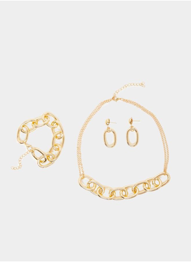 buy-styli-set-of-3-textured-accent-choker-ring-earrings_obe