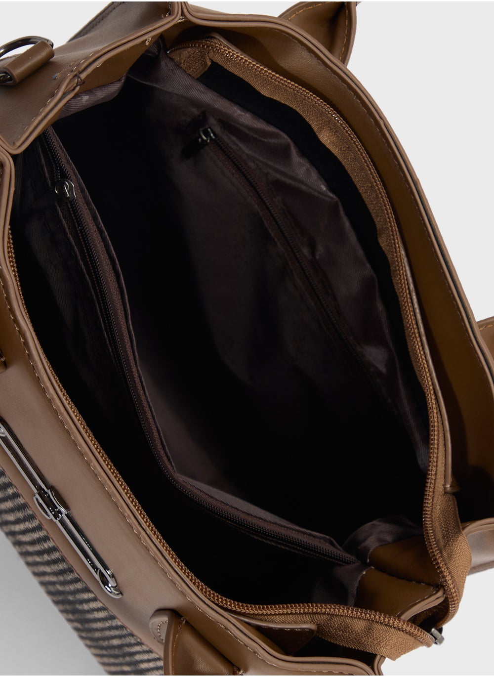 buy-ella-womens-satchel-with-fabric-contrast_r53