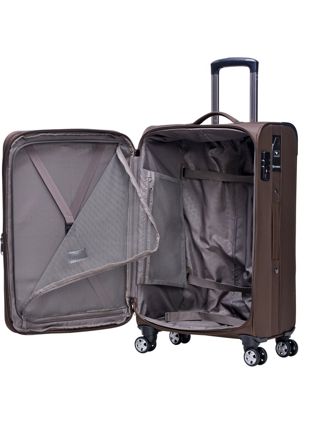 buy-eminent-soft-shell-travel-bag-expandable-luggage-trolley-for-unisex-polyester-light-weight-suitcase-with-tsa-lock-4-quiet-double-spinner-wheels-v6093sz_k6e