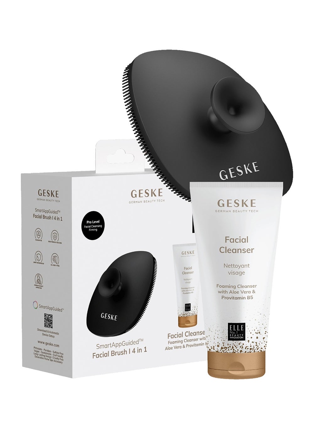 buy-geske-geske-foaming-cleanser-lotion-aloe-vera-provitamin-b5-deep-cleanse-exfoliate-nourish-sonic-facial-brush-4-in-1-complete-skincare-set-for-radiant-healthy-skin-combo-pack-grey_cfw