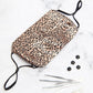 Leopard Silk Reusable Face Cover - Luxurious Comfort