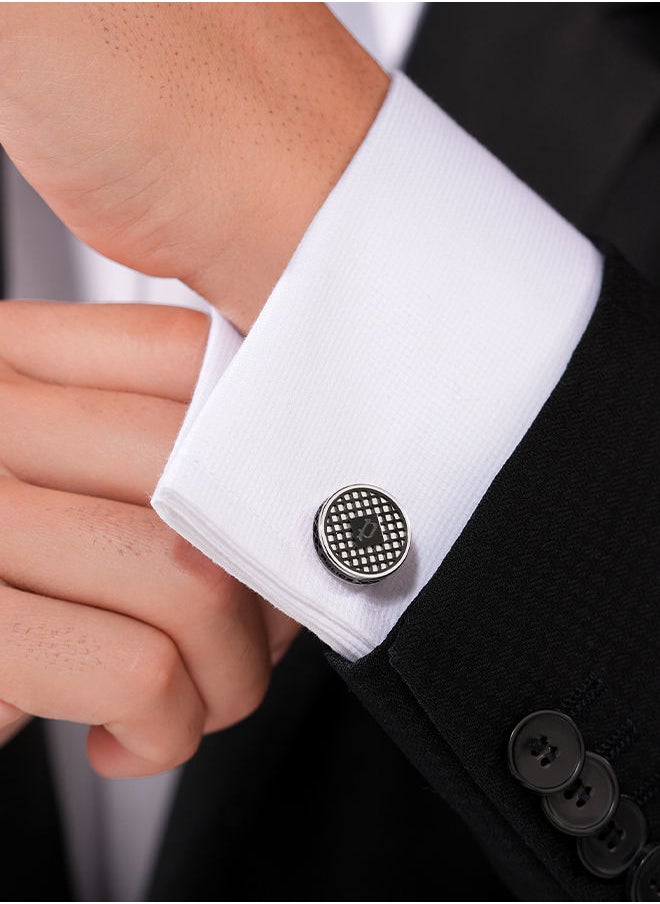 buy-police-net-stainless-steel-and-black-two-tone-gents-cufflinkspeagc0022901_wfv